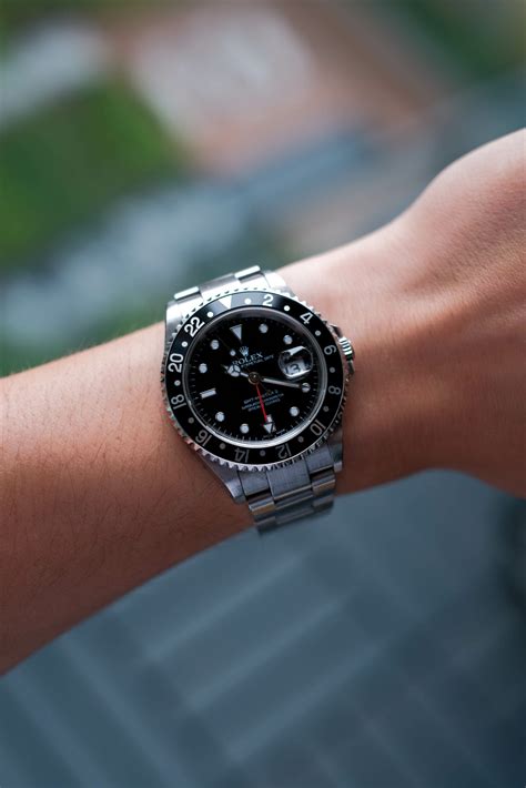 rolex 16710 wrist shot|rolex 16710 black bezel.